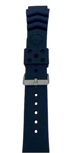 Pasek do zegarka Seiko Casio Diver 22 mm czarny