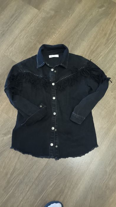 PRZECENA Zara jeansowa kosxula