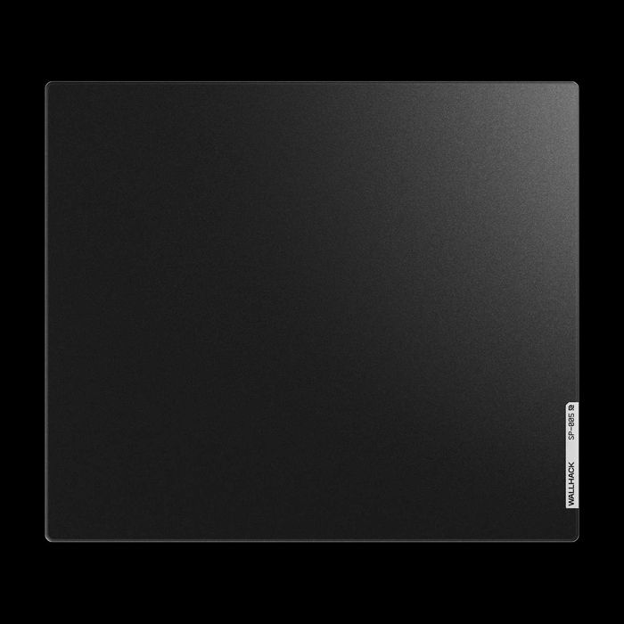 Glass Mousepad Wallhack SP-005 (Black)