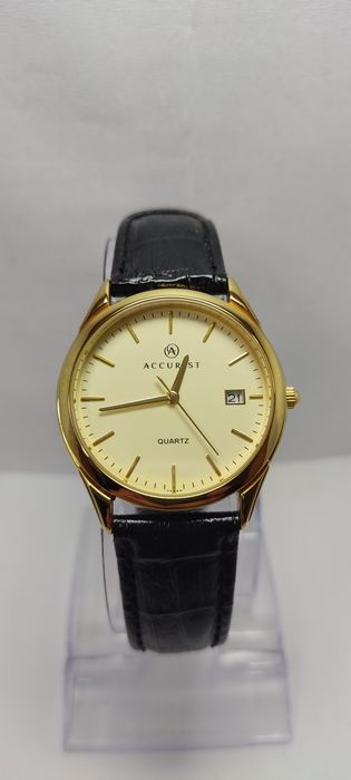 *57*Accurist Classic 7103.01 pozlacany