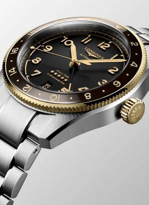 Longines Spirit Zulu Time GMT L3.802.5.53.6