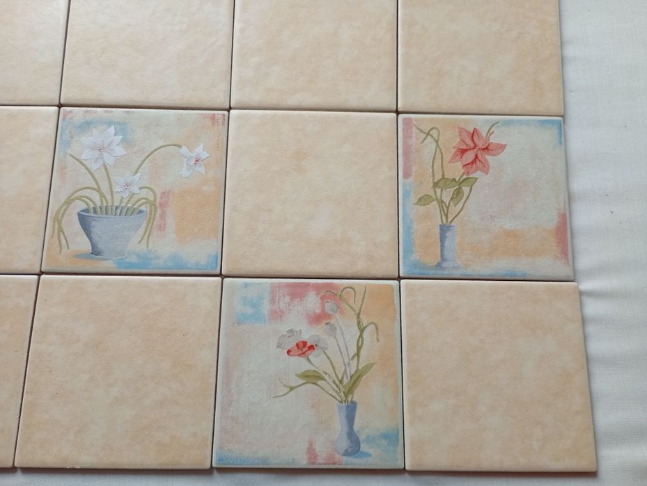 kafelki płytki ceramiczne 10x10cm ścienne  Sagra Orange