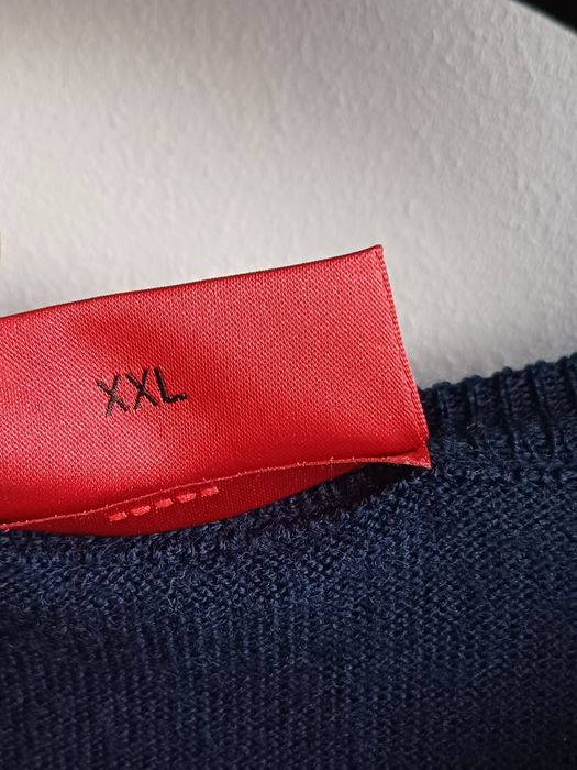 Свитер шерсть мужской HUGO BOSS оригинал XL