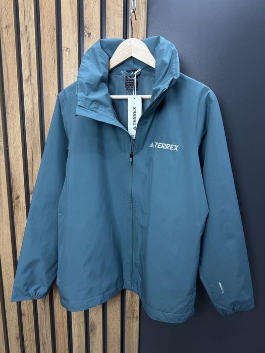 Adidas terrex multi essential 2l rain jacket green куртка жіноча