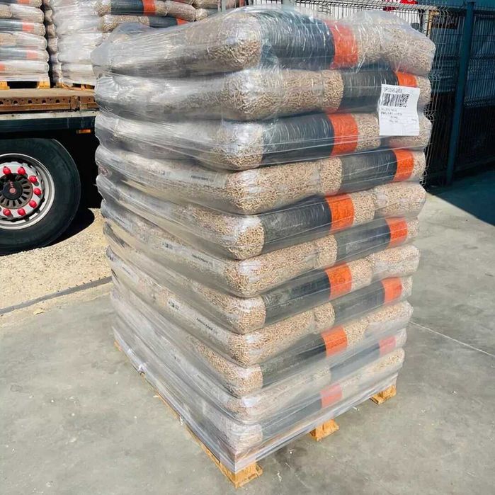 Pellet drzewny HS TIMBER – 990 kg / paleta – 66 worków