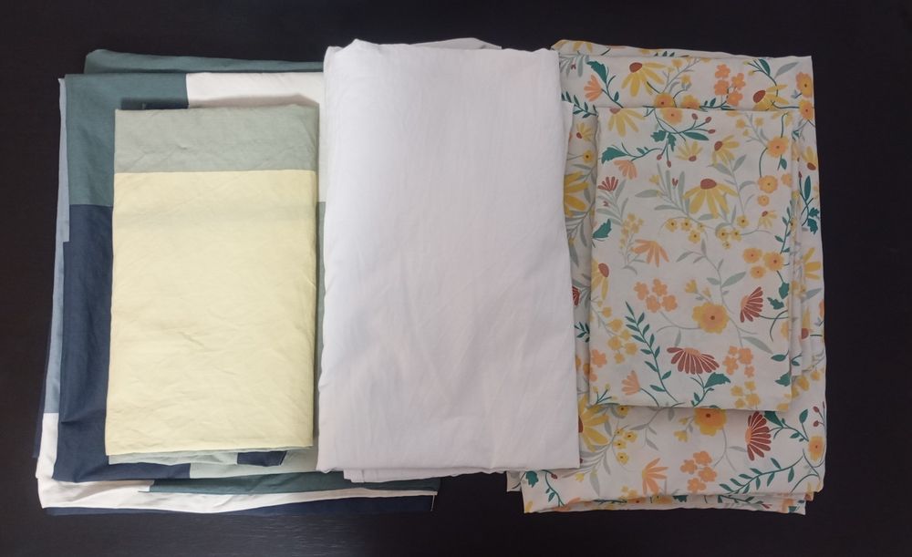 Edredon para cama solteiro com 2 capas + 1 lençol
