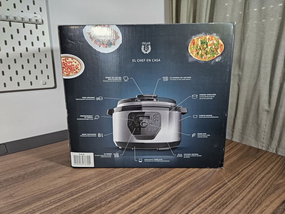 Panela Elétrica Multifunções Cecotec Ollas GM Modelo H Ovall 8L NOVA