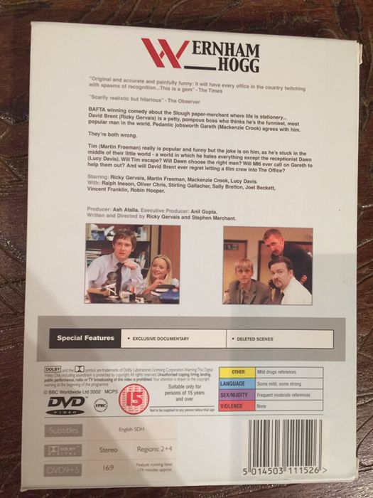 Dvd Série The Office - season 1