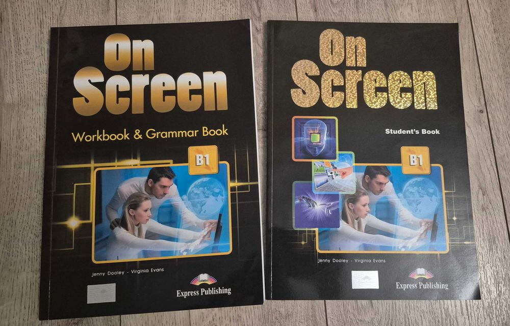 On Screen B1 Комплект Student’s book + Workbook & Grammar book