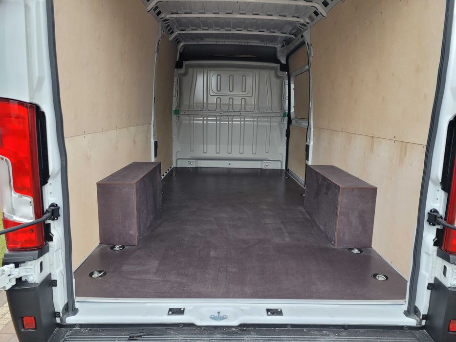 Zabudowa busa, paki Fiat Ducato Opel Movano L4H2 sklejka