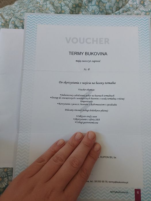 Voucher termy bukovina