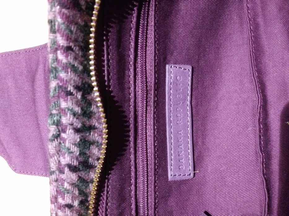 Torebka retro Banana Republic fioletowa