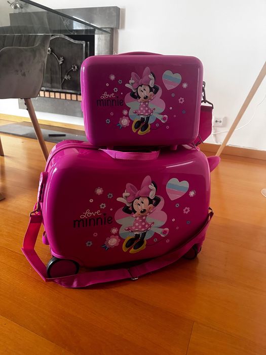 Conjunto de viagem Trolley e necessaire Disney