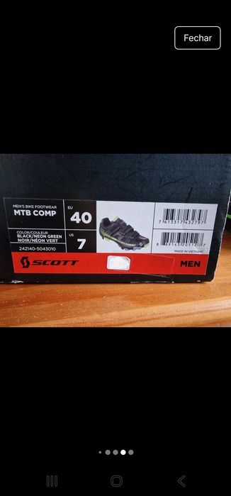 Saptinhas de bicicleta ciclismo/Btt Scott