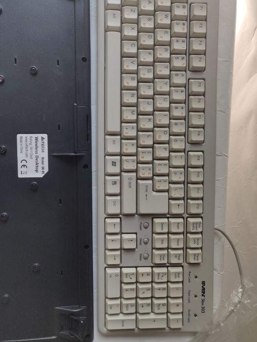 A4tech GK-85 + Bluetooth клавиатура