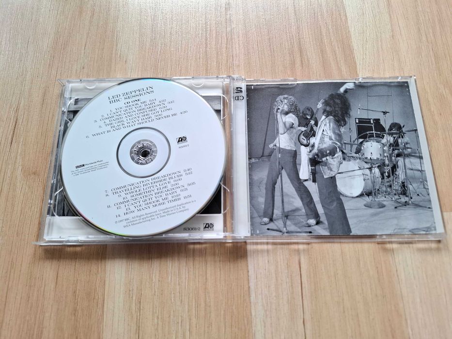 Led Zeppelin BBC Sessions 2xCD oryginał Atlantic rock klasyka