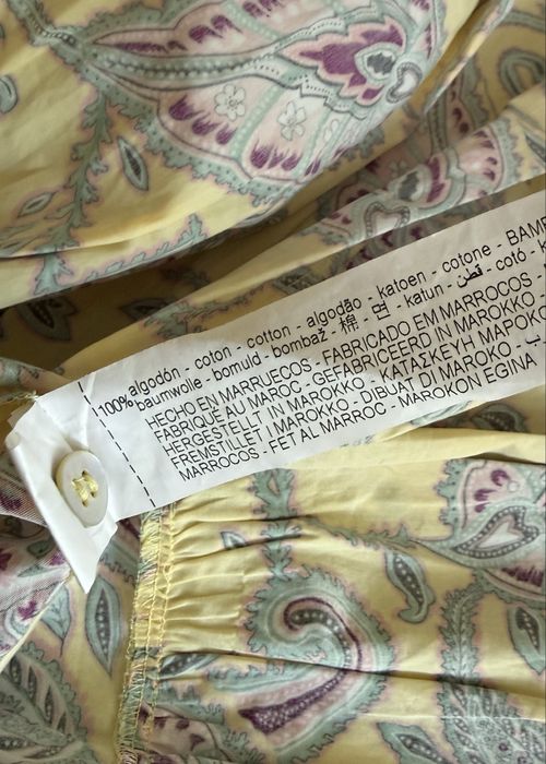 Шикарное платье zara, длинное, s m макси, катон вискоза, летнее жёлтое с узорами, рукава фонарики, для беременных, новое лёгкое воздушное сукня зара