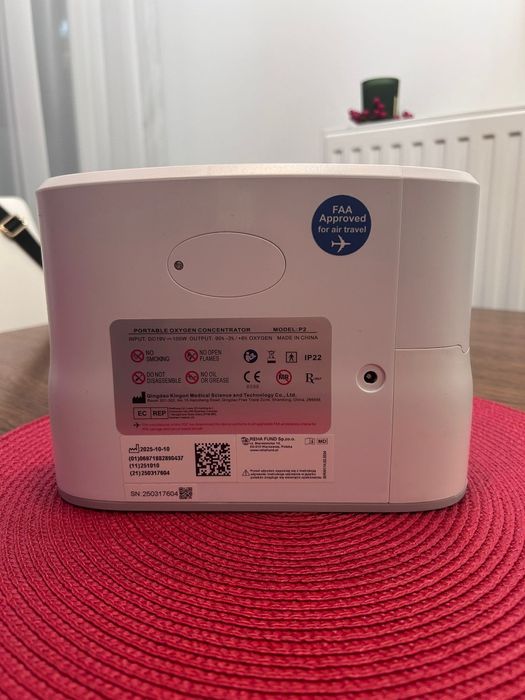Koncentrator tlenu REHAfund Kingon P2 jak nowy