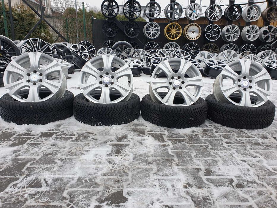 Felgi aluminiowe Mercedes 17" 6x114,3 7,5j et30 Nissan Mitsubishi itp.