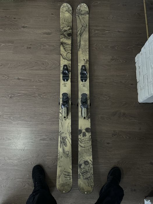 Лижи фрірайд, твін тіп, парковие