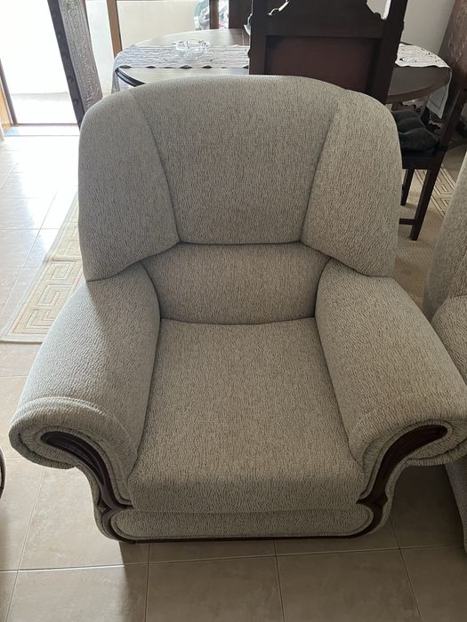 Conjunto sofas 2 lugares + 2 poltronas individuais