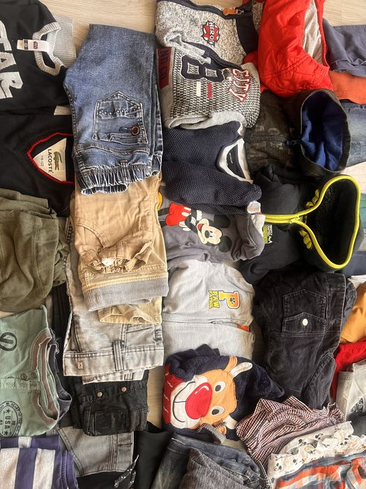 Paka ubranek dla chłopca 116/128