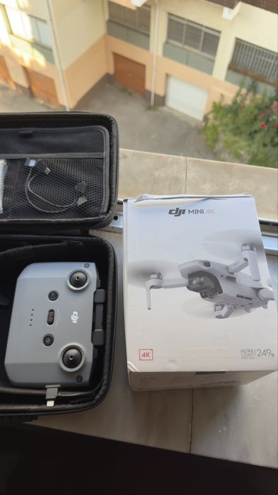 DJI Mini 4K + Comando + Mala de Transporte | Para Reparação ou Peças