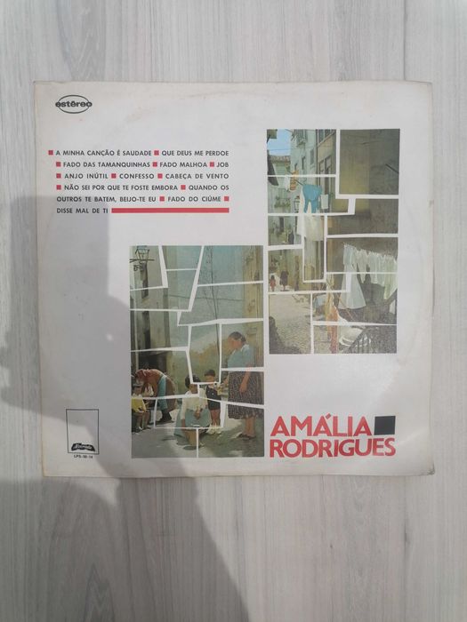 5-Discos Vinil Amália Rodrigues