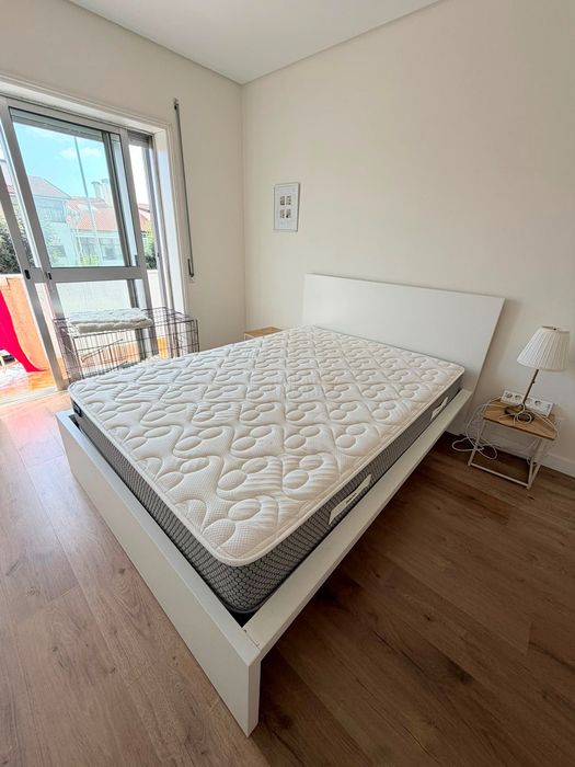 Cama + colchão casal