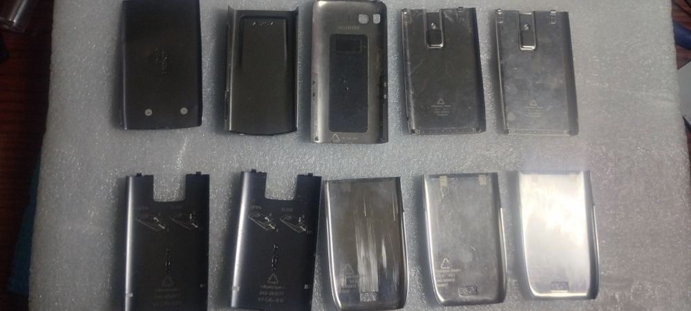 Nokia задні кришки металеві Е серія, Nokia E51 E55 E66 , Nokia X 2- 00, Nokia  C3-01.