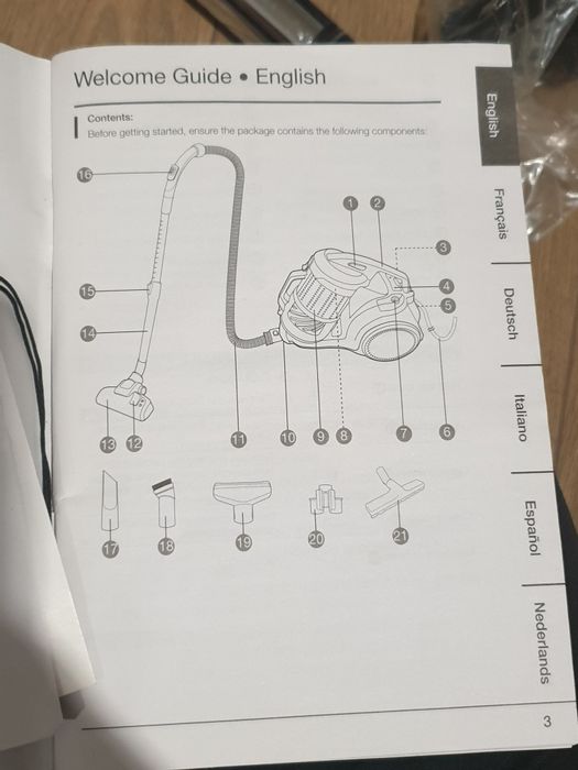 Odkurzacz bezworkowy AmazonBasics 16H-71EU4 2,5 l 700 W