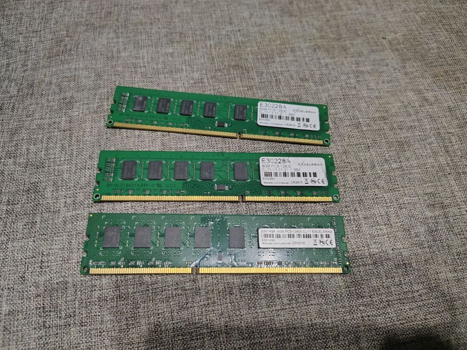 DDR3 8gb та DDR3 4gb оперативна пам'ять (до ПК)