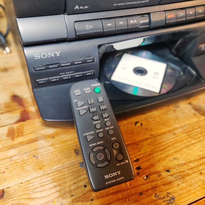 clássico hifi dos anos 90 sony lbt-n255