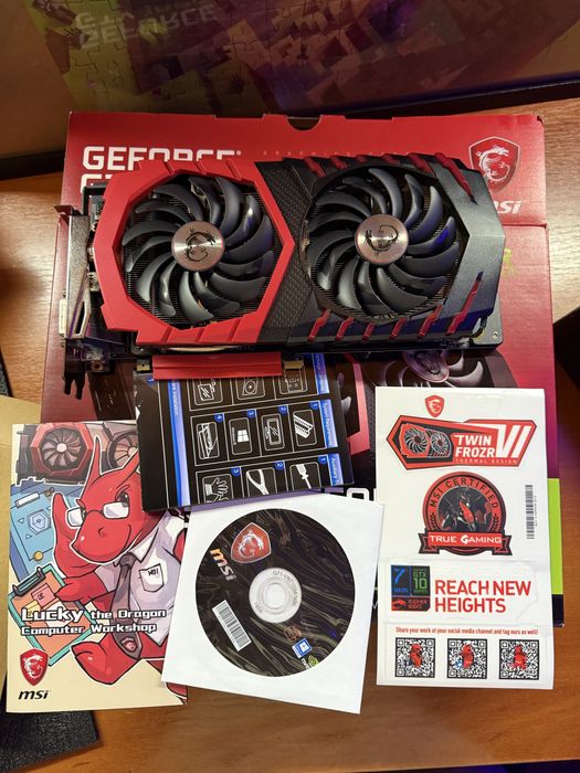 Karta garficzna Geforce GTX 1060 6gb