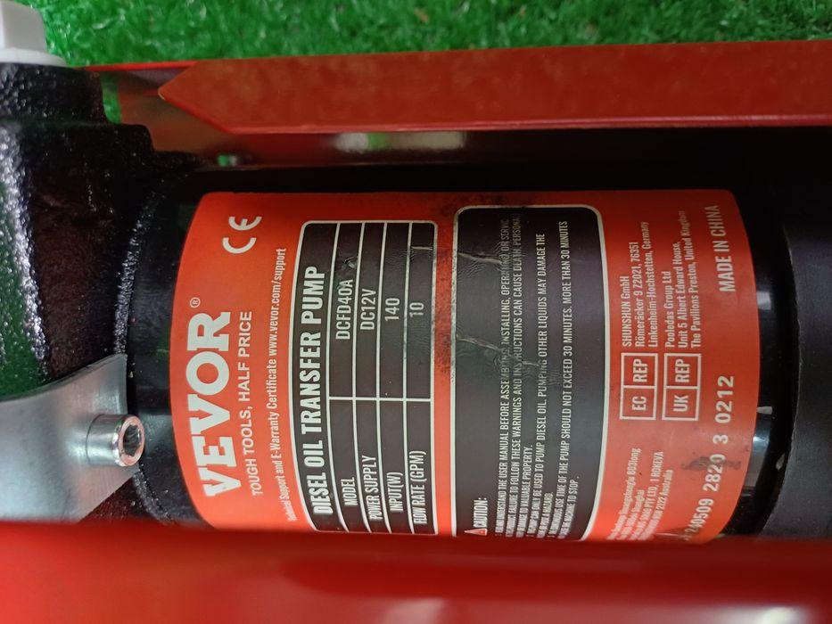 Elektryczna pompa olejowa 12V