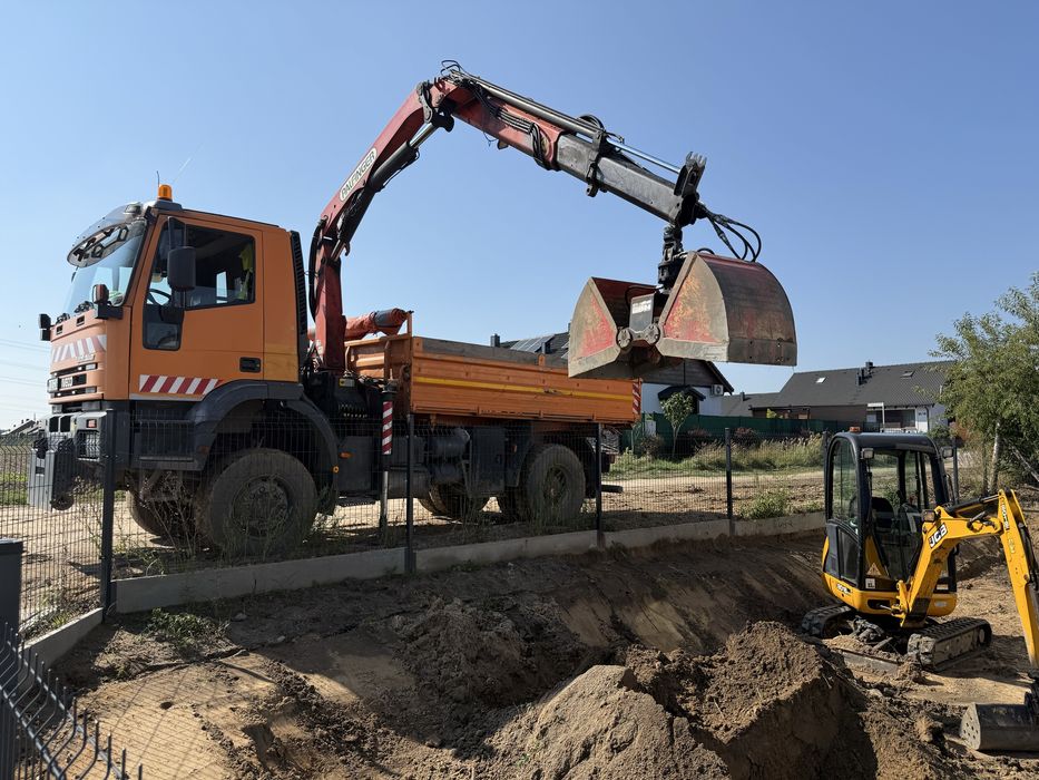 Usługi Hds, wywóz ziemi, wywrotka,transport Hds,