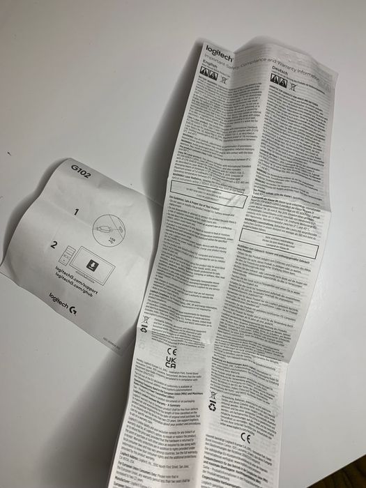 Компʼютерна мишка Logitech g102