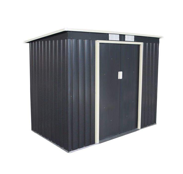 Domek ogrodowy wykonany z wytrzymałego metalu DOMEK NA NARZĘDIA nowy WYSOKA JAKOŚĆ POLECAM 213X130CM