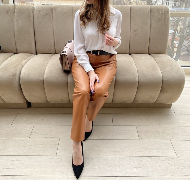 Продам штани з еко -шкіри