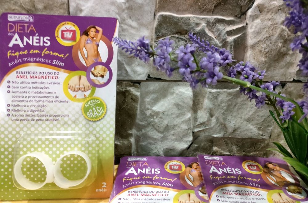 Aneis magnéticos Slim. Emagrecimento.