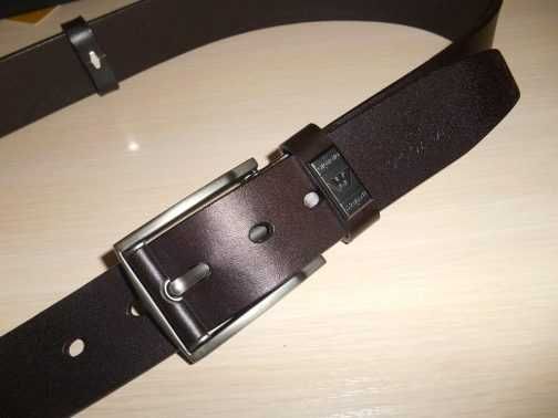 Emporio Armani pasek firmowy, skóra naturalna, Włochy 229