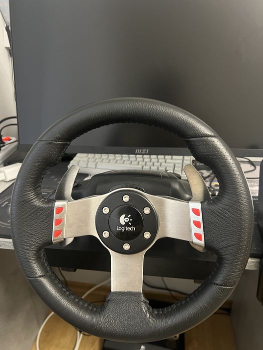 Ідеальний стак кермо logitech g27 + shifter КПП
