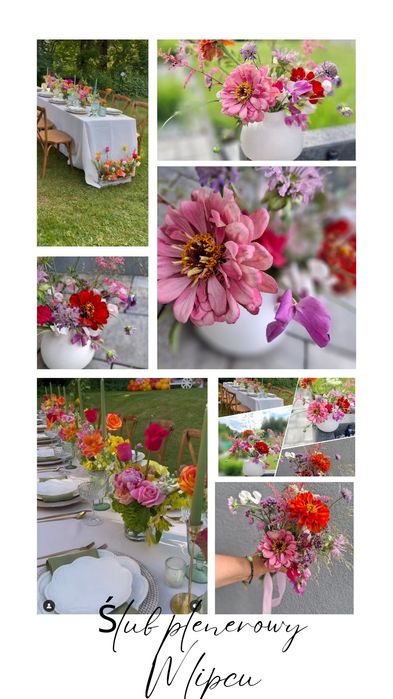 Dekoracje ślubne, plener,kościół, ślub humanistyczny