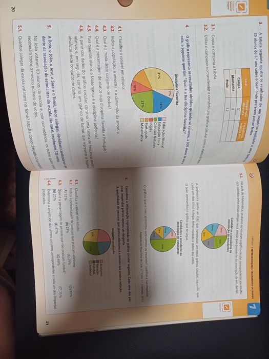 Manual Matemática 6.º Ano