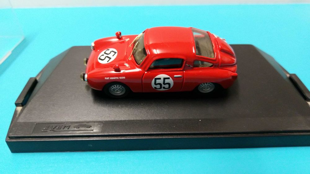 Fiat-Abarth 1000P #55 - 24h Le Mans 1963 - Miniatura Exem escala 1/43
