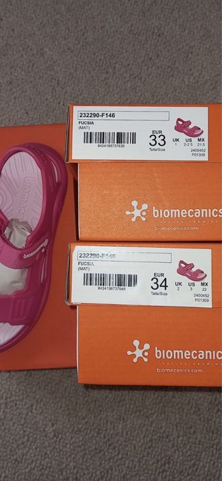 Босоніжки 31-32 Biomechanics 33-34/Skechers 35 -22,5