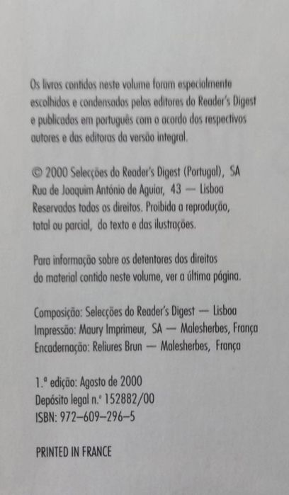 Book Selections – (Condensed Books) – 4 Works / 1 Volume64739834095489123