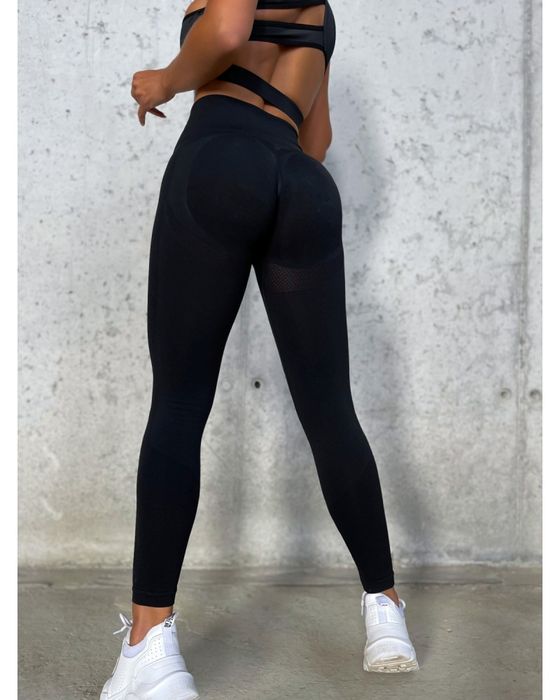 Sportowe legginsy modelujące pośladki push up