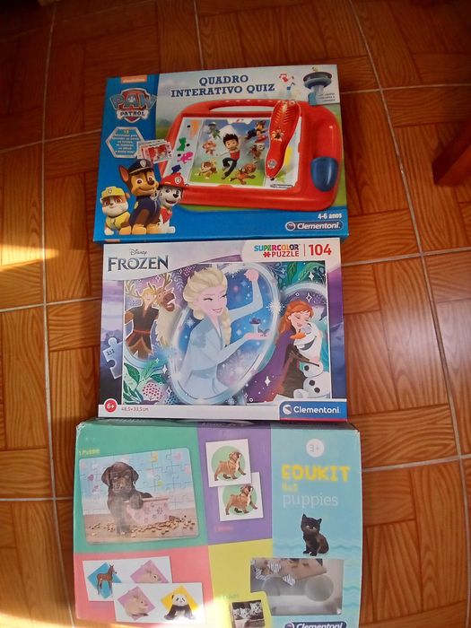 Puzzles e jogos dos 2 aos 6 anos