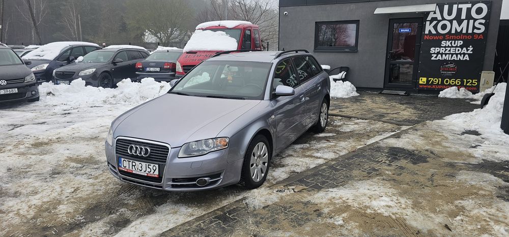 SKUP AUT TORUŃ  Audi A4B7 2005r 2.0Tdi Skóry Manual